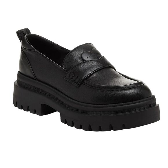 Rocket Dog Womens/Ladies Dandy Loafers / Black - Picture 1 of 7